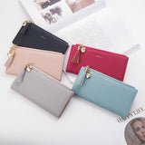 2019 Tassel Wallet Women Long Cute Wallet Leather Tassel Women Wallets Zipper Portefeuille Female Purse Clutch Cartera Mujer