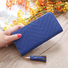 Long Wallet Women Purses Tassel Fashion Coin Purse Card Holder Wallets Female High Quality Clutch Money Bag PU Leather Wallets
