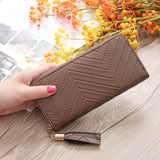 Long Wallet Women Purses Tassel Fashion Coin Purse Card Holder Wallets Female High Quality Clutch Money Bag PU Leather Wallets