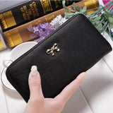 Long Wallet Women Purses Tassel Fashion Coin Purse Card Holder Wallets Female High Quality Clutch Money Bag PU Leather Wallets