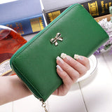 Long Wallet Women Purses Tassel Fashion Coin Purse Card Holder Wallets Female High Quality Clutch Money Bag PU Leather Wallets