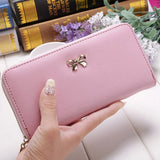 Long Wallet Women Purses Tassel Fashion Coin Purse Card Holder Wallets Female High Quality Clutch Money Bag PU Leather Wallets