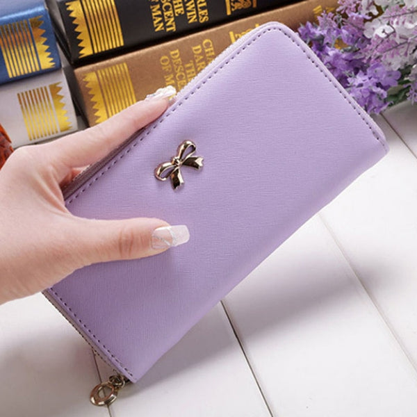 Long Wallet Women Purses Tassel Fashion Coin Purse Card Holder Wallets Female High Quality Clutch Money Bag PU Leather Wallets
