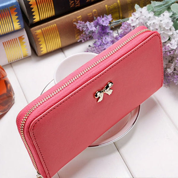 Long Wallet Women Purses Tassel Fashion Coin Purse Card Holder Wallets Female High Quality Clutch Money Bag PU Leather Wallets