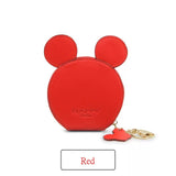 New fashion design Mickey head wallets women wallets small cute cartoon kawaii card holder key chain money bags for girls ladie