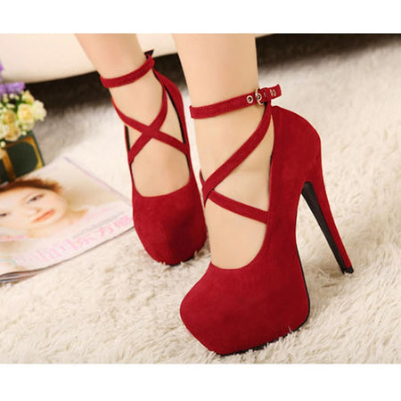 Eilyken 2019 New Designer Print Denim Sandals Roman Sandals High Quality Wedges High Heels Peep-Toe Platform Shoes Woman