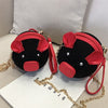 Korean Fashion Suede Women Bag Pig Small Round Bag Chain Female Shoulder Messenger Bag Wrist Bag Party Clutch Coin Purse 2019