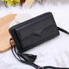 Phone Bag Women Wallets Leather Shoulder Bag Long Culutch Fashion Large Capacity Card Holder Female Zipper Wallet Slim Purse