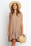 Wave Point Dress Ruffle Women 2019 Spring Summer New Fashion Street Sexy Casual Slim Thin Beach Party O Neck Mini Dress Vestidos